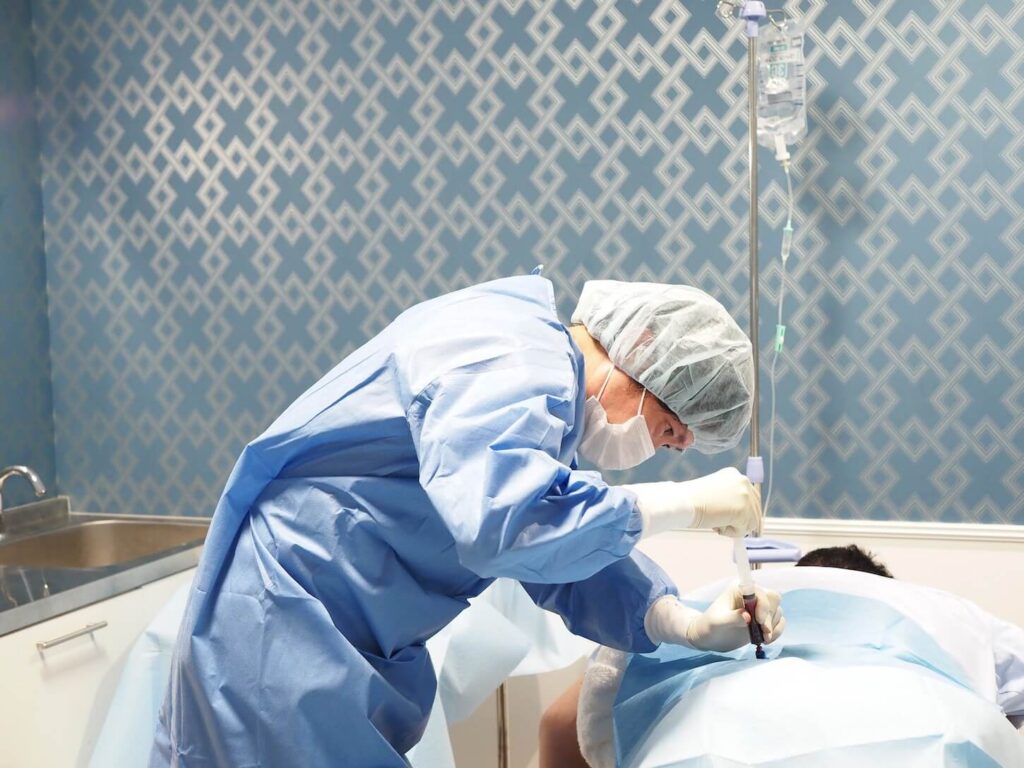 自己骨髄由来の幹細胞を使用のイメージ画像