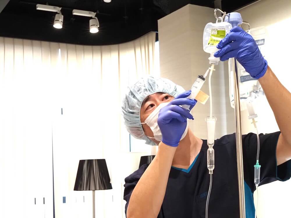 骨髄由来幹細胞点滴のイメージ画像