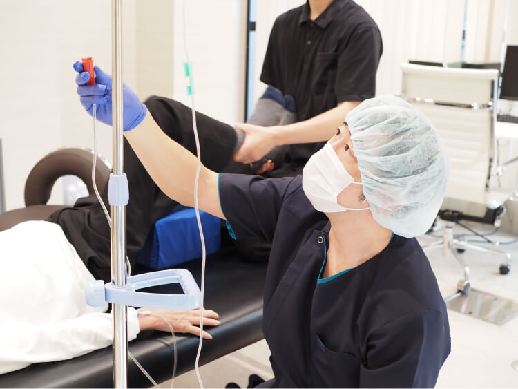 骨髄由来幹細胞点滴のイメージ画像