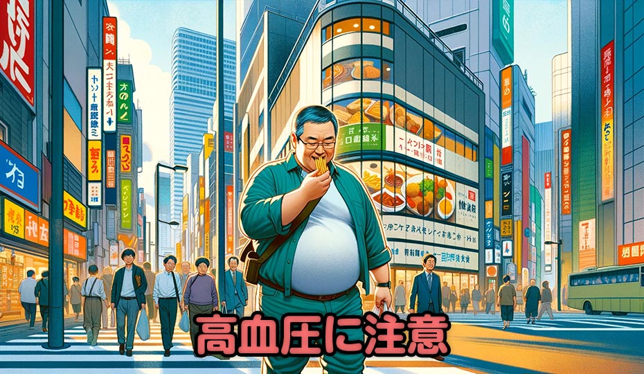 高血圧に注意