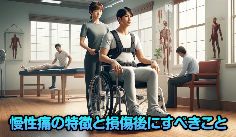 慢性痛の特徴と損傷後にすべきこと