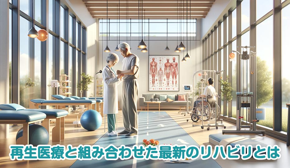 再生医療と組み合わせた最新のリハビリとは
