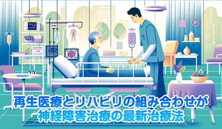 再生医療とリハビリの組み合わせが神経障害治療の最新治療法