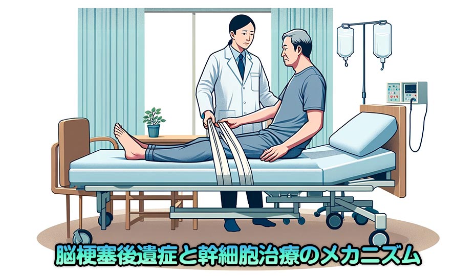 脳梗塞後遺症と幹細胞治療のメカニズム