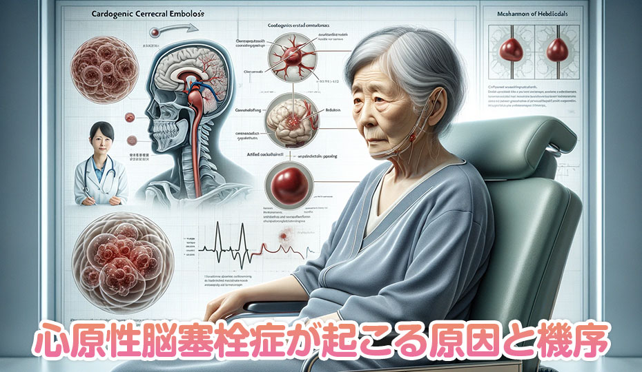 心原性脳塞栓症が起こる原因と機序