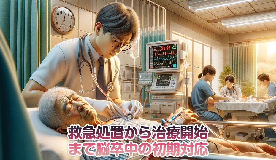 救急処置から治療開始まで脳卒中の初期対応