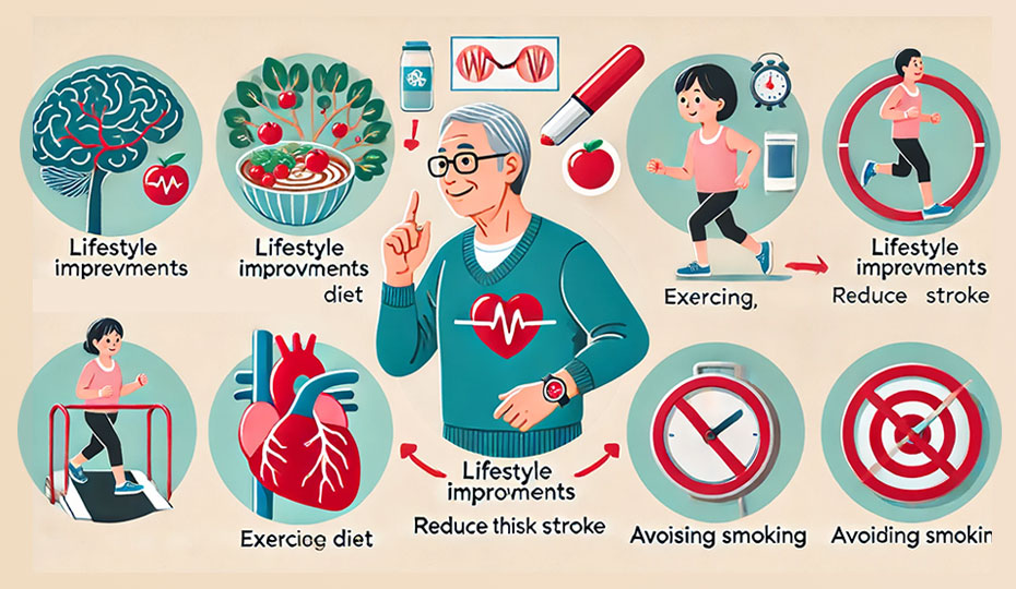 生活習慣の改善による脳梗塞リスクの軽減