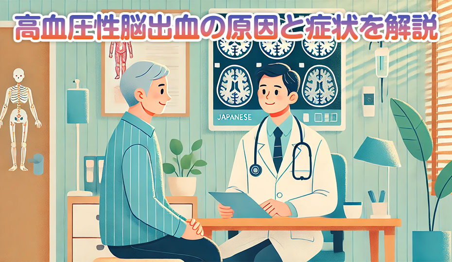 高血圧性脳出血とは？原因と症状を詳しく解説