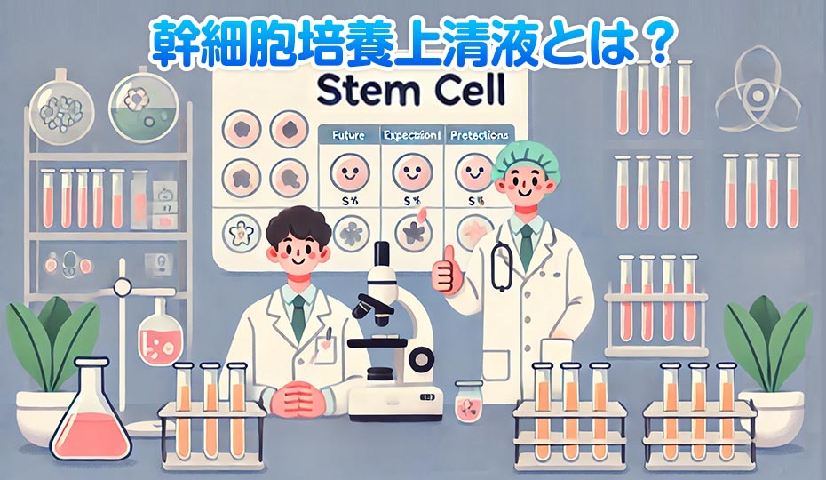 幹細胞培養上清液とは？生成方法と含有成分の詳細
